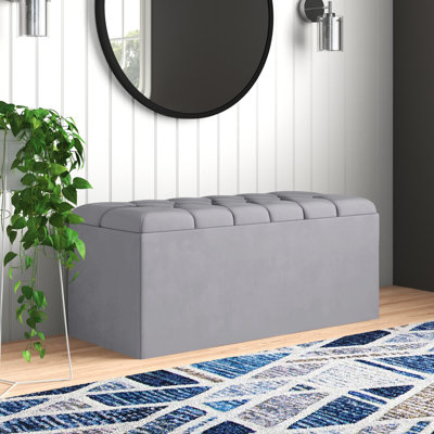 Banc de rangement rembourré Hamman