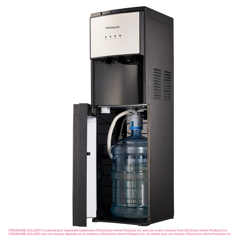 Frigidaire Bottom Loading Hot/Cold Water Cooler, Stainless Steel
