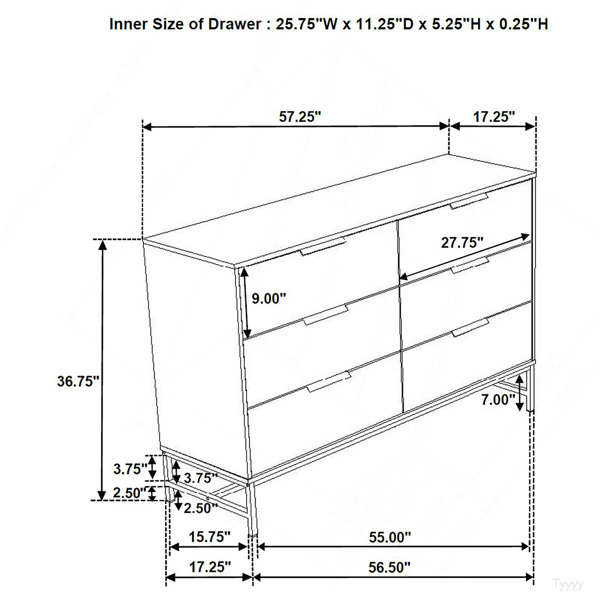 Dimensions du produit
