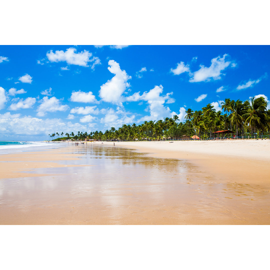 Strand in Porto De Galinhas von Filipefrazao - Leinwandbild