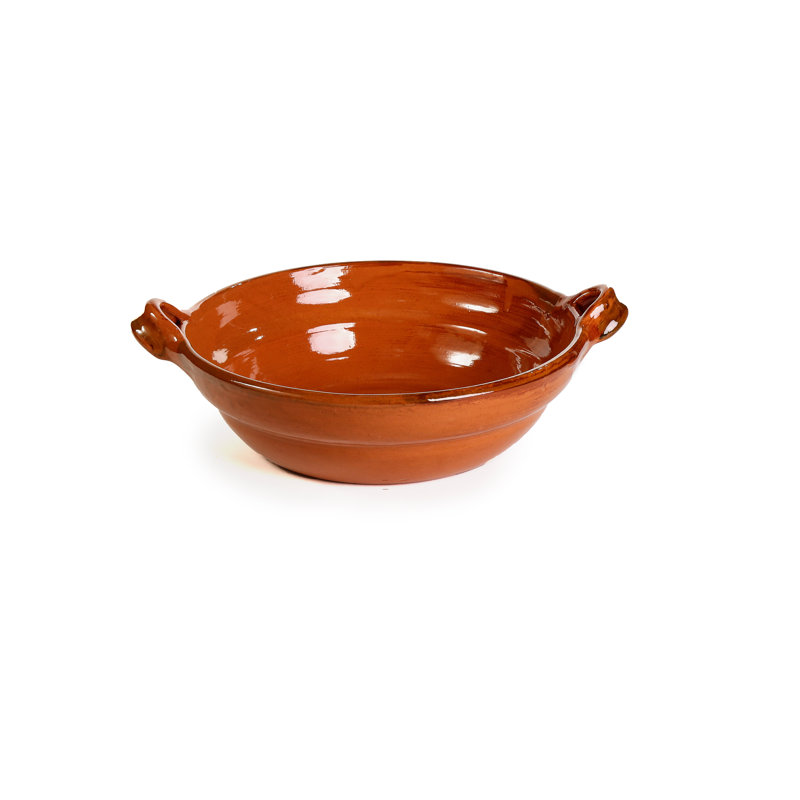 Mexican Clay Mini Cazuela 12oz with Handles