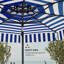 Parasol de marché extérieur avec manivelle-608459019
