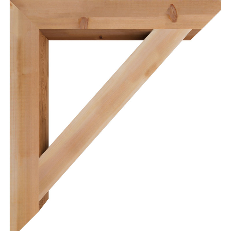 Support pour lattes l 5 5 po x P 44 po x H 48 po, cèdre rouge de l'Ouest, Cèdre rouge, H 48 po x l 5,5 po x P 44 po