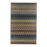Rectangle Rectangle 5' X 8' Area Rug with Non-Slip Backing