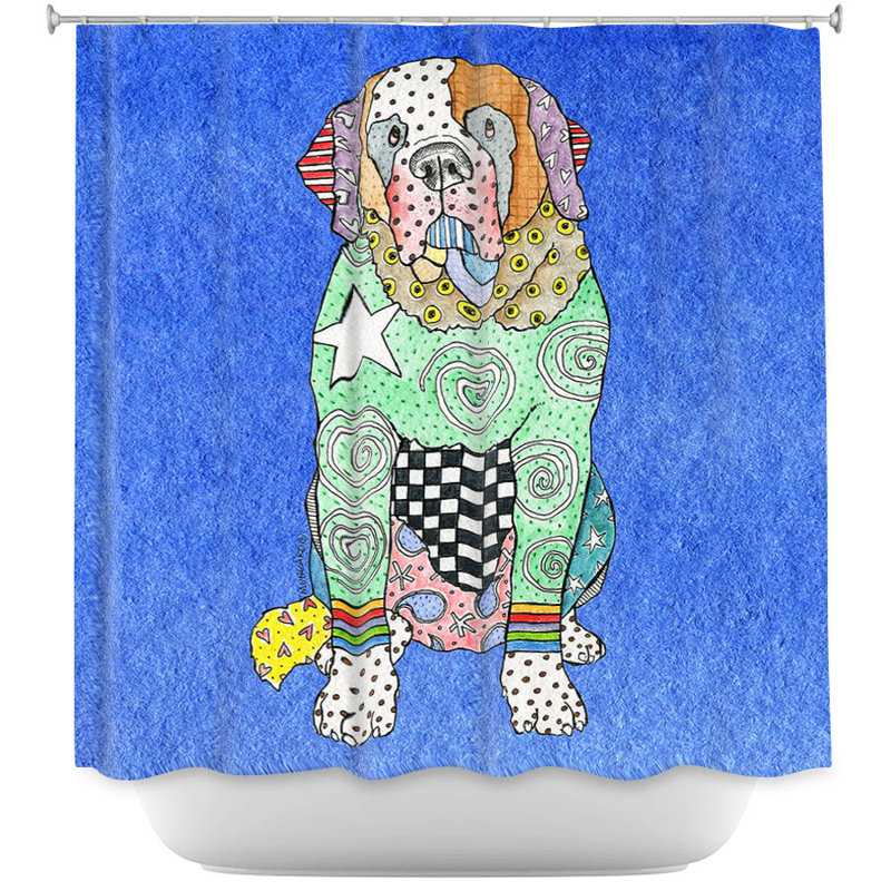 Shower Curtain, Blue