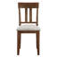 Ensemble repas 7 places, 1 table et 6 chaises d'appoint Cherry Finish