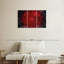 Mandala rouge brillant Kerner-106307878