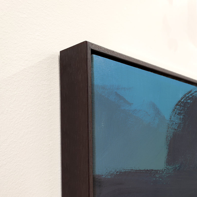 Memory Of Last Fall Print by Rick Blue, 54.5" H x 37.5" W x 1.5" D, Glass Coat
