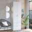Armoire haute en mélamine avec deux portes et deux tiroirs Mayer-1015698106-840058673