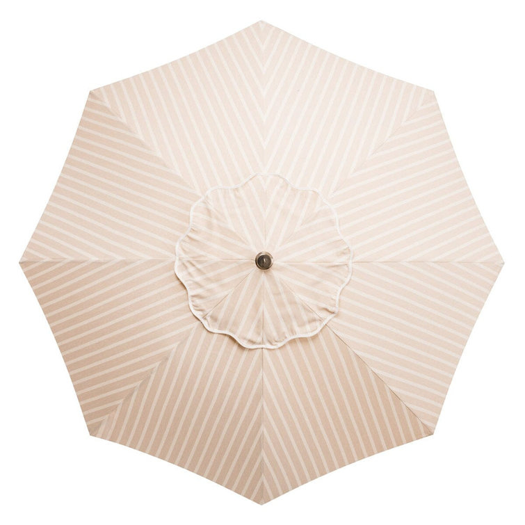 CLUB UMBRELLA - MONACO NAVY AND PINK STRIPE