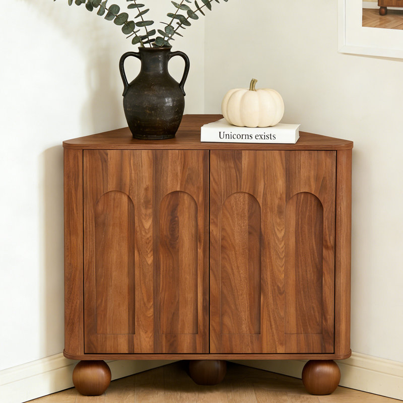 Buffet décoratif 31 ", Brun