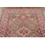 Tapis oriental vert fait à la main Kazak