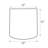 12'' H Textured Linen Drum Lamp Shade