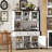 68" Kitchen Pantry With Microwave Shelf