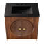 Meuble-lavabo en bois cannelé avec évier 30 po Vernon-118618763