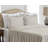 Gathered Bedspread White Polyester Twill Comforter-92616671-92616672