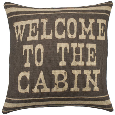 Jute / Sisal Throw Pillow