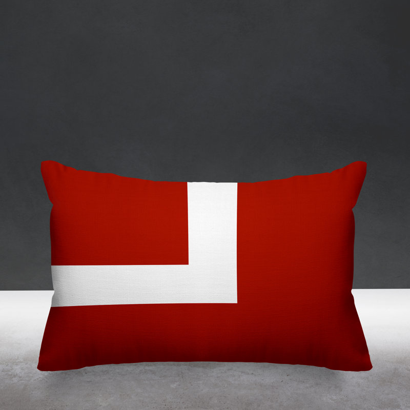 Coussin intérieur / extérieur Wheeler, Rouge