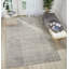 Tapis argenté touffeté à la main Zendejas-27814259