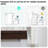 6 Drawer Dresser for Bedroom, Tall Farmhouse Chest of Drawers, Wooden Storage Cabinet with Deep Drawers, Vertical Space-Saving Organizer-490813500