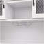 Armoire décorative avec DEL, armoire de rangement pour garde-manger avec portes et tablettes-954811875