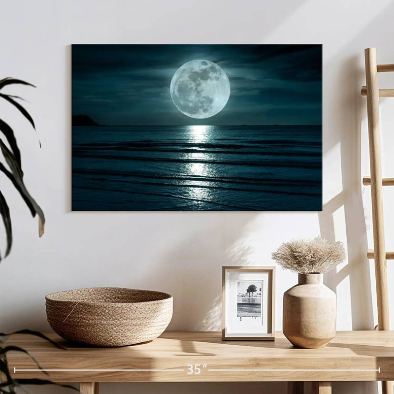 Oberle Midnight Moon, 20" H x 30" W