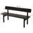 Wood Bench Black Farmhouse Bench Dining Bench-516523241