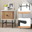 Nickeya 40 cm W Bedside Table-1615292661