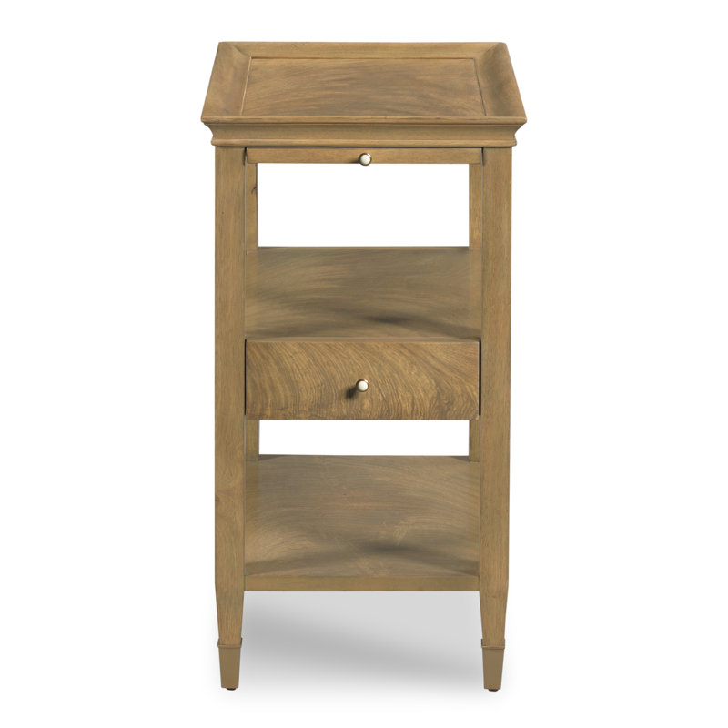 Speedwell 2 - Drawer Solid Wood Nightstand, Auden