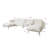 Almendarez Traci Upholstered 147.24'' Wide Velvet Reversible Modular Sofa & Chaise,6-piece-1731189354