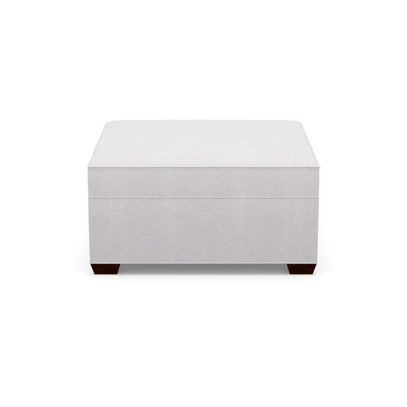 Square Ottoman, 8938-82, Walnut