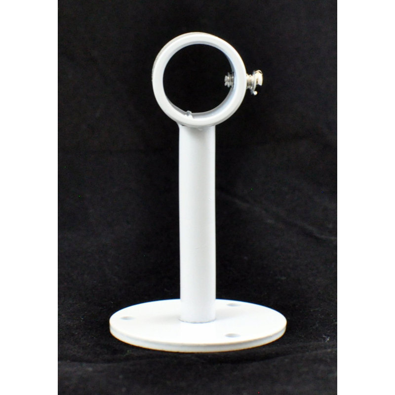 Support de fixation pour rideau Perrinton, Blanc lustré, H 4 po x l 2 po x P 2 po