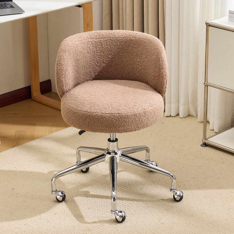Chaise de bureau Teddy, Brun