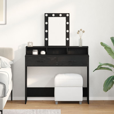 100 X 41 X 140 Cm Mirror Vanity Table
