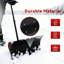Pelle à neige sur roues robuste - déneigement sans effort avec angles réglables et fabrication en acier durable