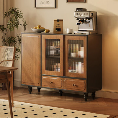 Walnut Solid + Manufactured Wood Sideboard