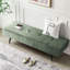 Banc rembourré 39,4 po Velours côtelé-1170276525