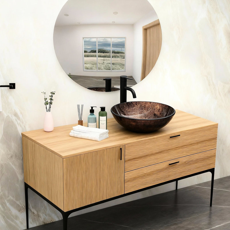 Lavabo de salle de bain Artistic Glass