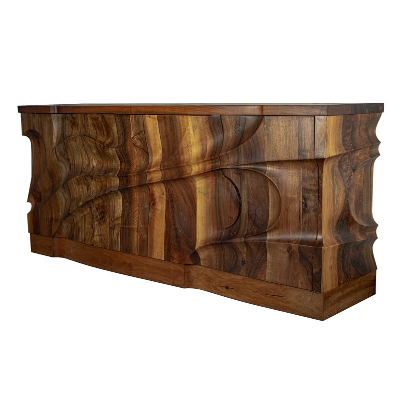 23.65'' Solid Wood Console Table