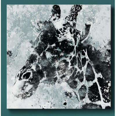 Girafe - reproduction sur toile