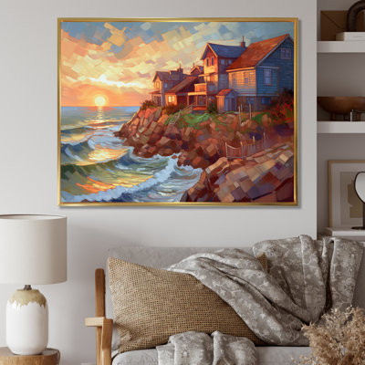 «Seaside Village Dream II», reproduction sur toile