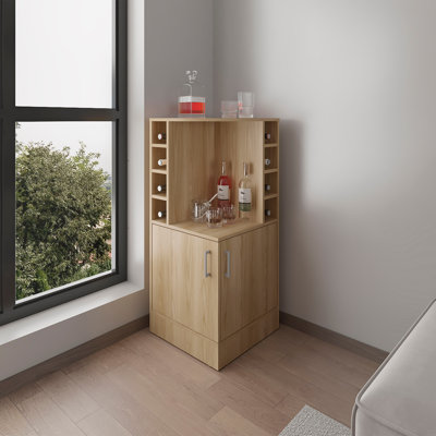 Bar, 2 portes, 8 compartiments pour bouteilles de vin
