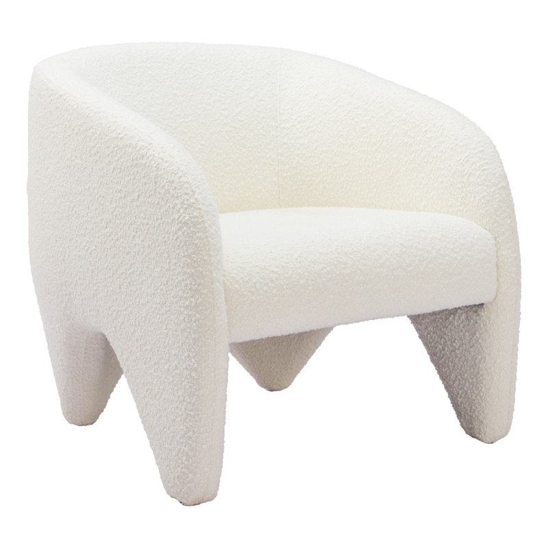 Fauteuil rembourré brun clair Gracie Mills