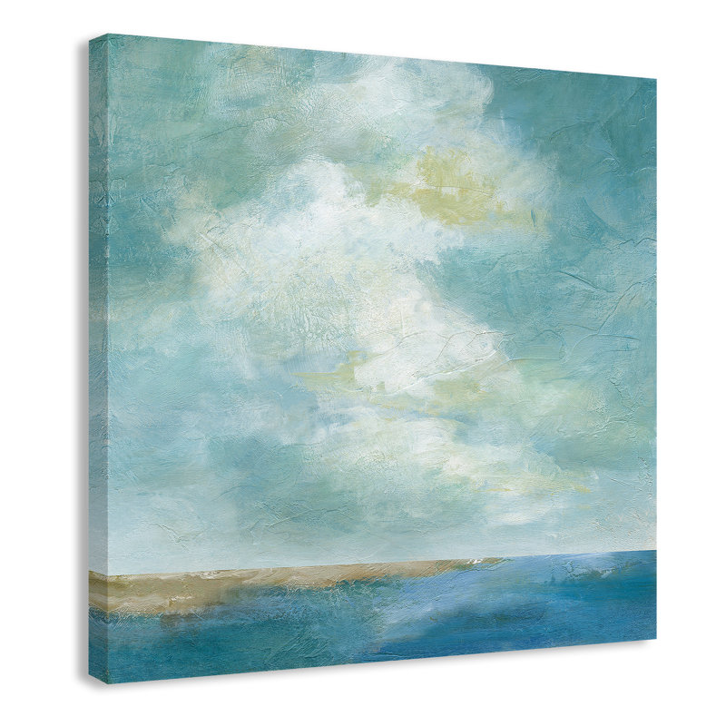 Cloudscape " Cloudscape III ", Wrapped Canvas, 24" H x 24" W x 1.375" D