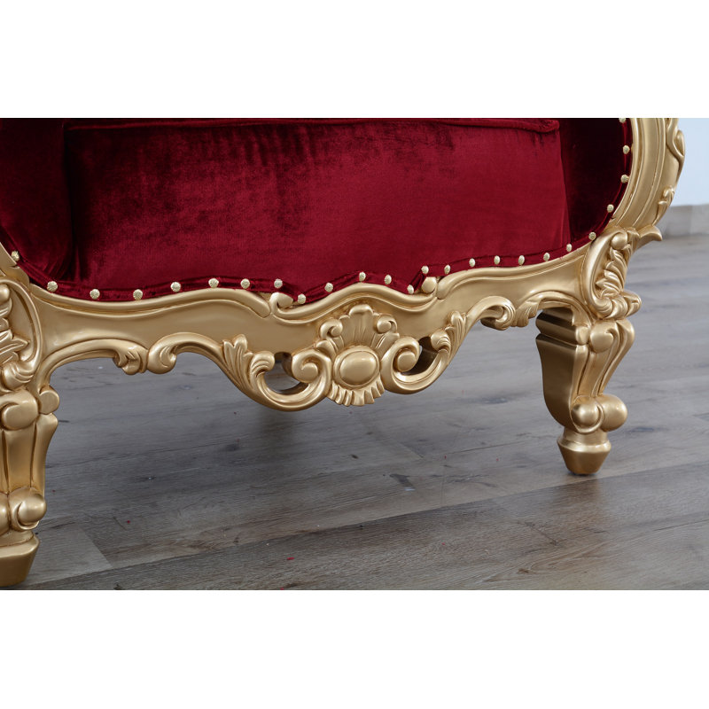 Sylvania Armchair, Burgundy
