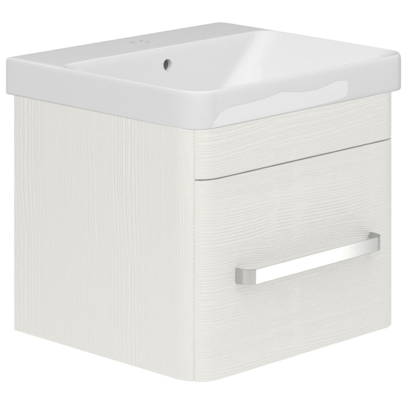 500 mm Single Vanity, White
