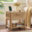 Farmhouse End Table With Charging Station,19.7" Nightstand With Drawer,Night Stand With Open Storage Shelf,Rustic Wood Bed Sofa Side Table Dresser For Bedroom, Living Room, Closet-498007467