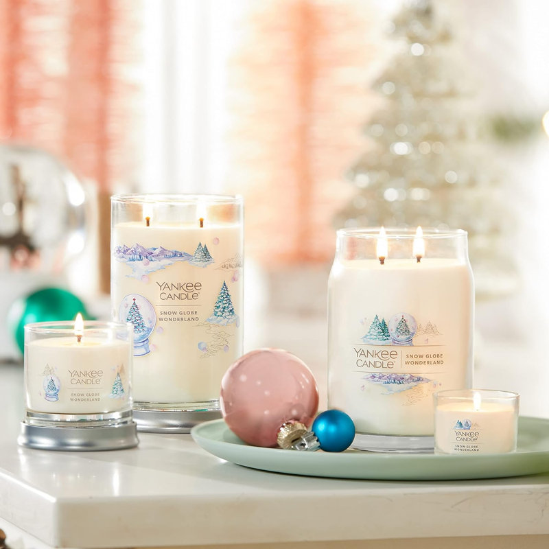 Yankee Candle - 3 Packed Filled Votives, Snow Globe Wonderland