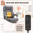 Katrein Ergonomic Heated Massage Executive Chair-1504721129