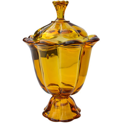 Pot en verre miel intérieur / extérieur 5,75 po